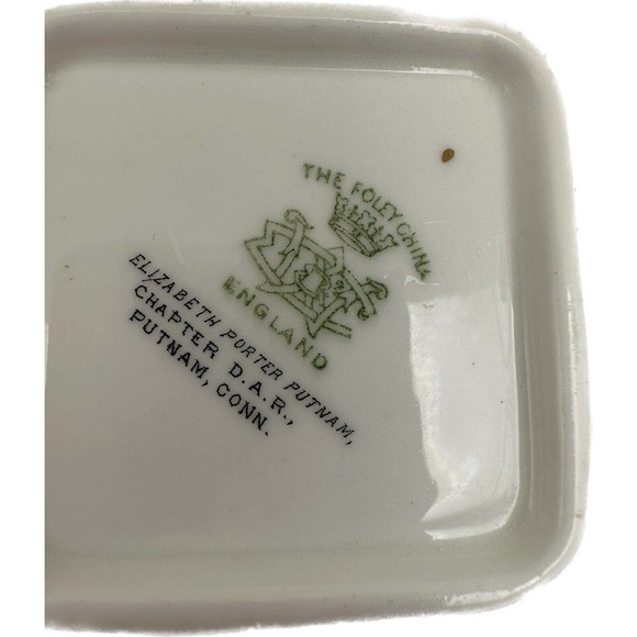 Vtg The Foley China England Cargill Falls Sm Candy Dish‎ Elizabeth Porter Putnam - Picture 2 of 4